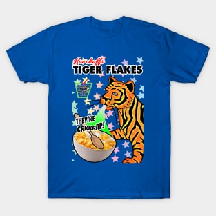 Knockoff Breakfast Cereal : Tiger Flakes T-Shirt